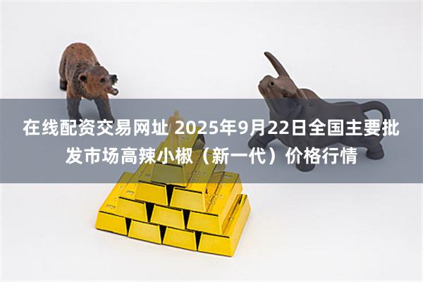 在线配资交易网址 2025年9月22日全国主要批发市场高辣小椒（新一代）价格行情