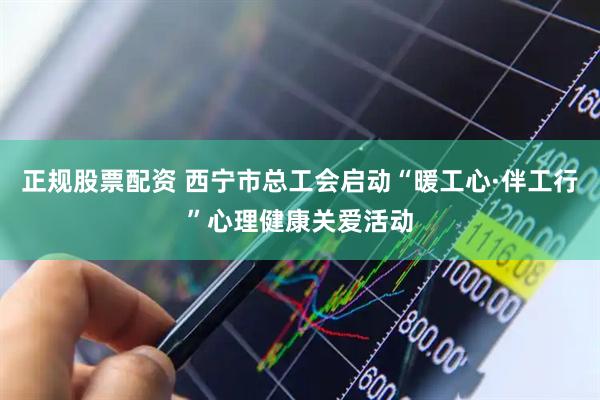 正规股票配资 西宁市总工会启动“暖工心·伴工行”心理健康关爱活动